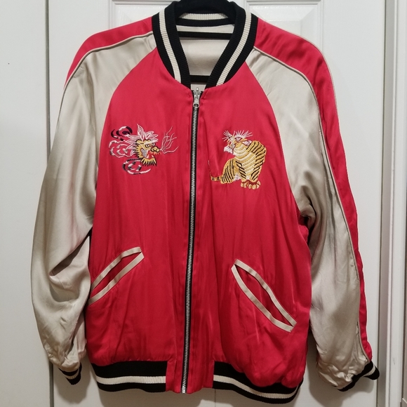 Bardot Reversible Beau Japan Bomber - Picture 4 of 8